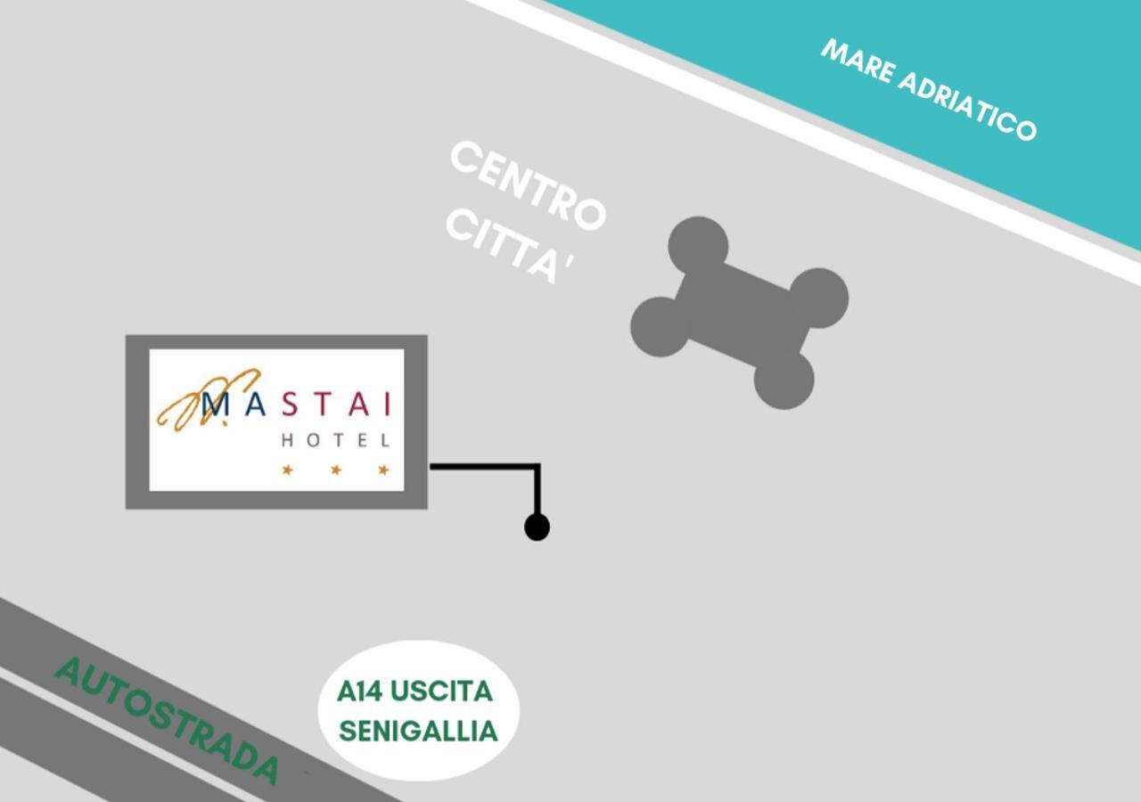 Hotel Mastai Senigallia Eksteriør bilde